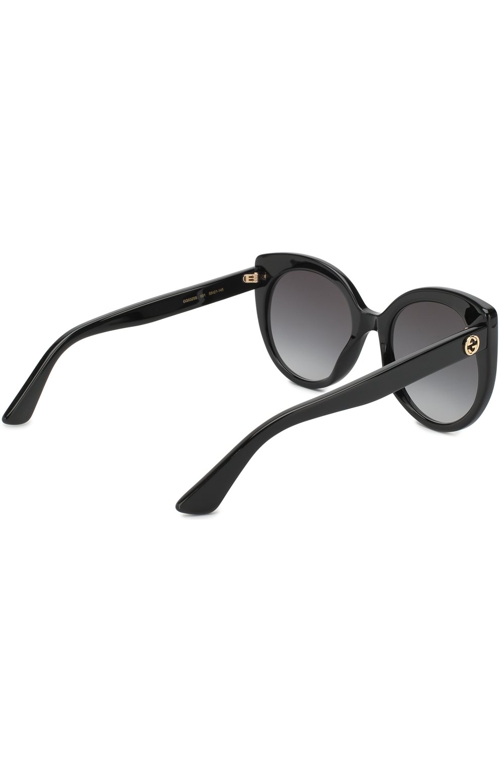 Женские солнцезащитные очки GUCCI черного цвета по цене 22750 руб., арт. GG0325 001 | Фото 4 Женские солнцезащитные очки GUCCI черного цвета, арт. GG0325 001 | Фото 4