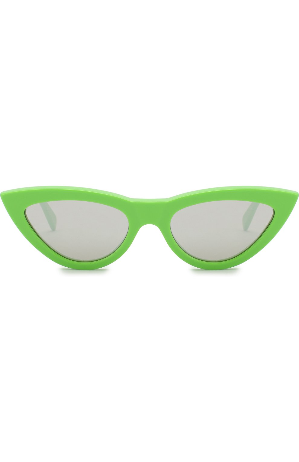 Женские солнцезащитные очки CELINE EYEWEAR зеленого цвета по цене 23200 руб., арт. CL40019I 95C | Фото 3 Женские солнцезащитные очки CELINE EYEWEAR зеленого цвета, арт. CL40019I 95C | Фото 3