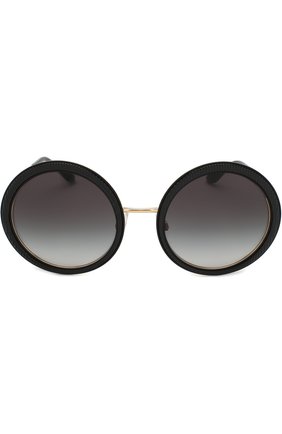 Женские солнцезащитные очки DOLCE & GABBANA черного цвета по цене 18900 руб., арт. 2179-13128G | Фото 3 Женские солнцезащитные очки DOLCE & GABBANA черного цвета, арт. 2179-13128G | Фото 3