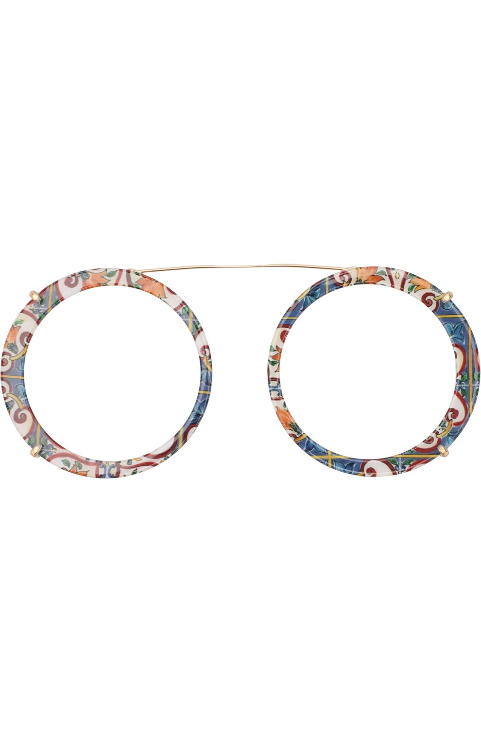 Женские разноцветные солнцезащитные очки Dolce & Gabbana, арт. 2198-02/13 купить в ЦУМ | Фото №7 Солнцезащитные очки Dolce & Gabbana разноцветные | Фото №7