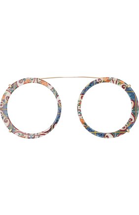 Женские разноцветные солнцезащитные очки Dolce & Gabbana, арт. 2198-02/13 купить в ЦУМ | Фото №7 Солнцезащитные очки Dolce & Gabbana разноцветные | Фото №7