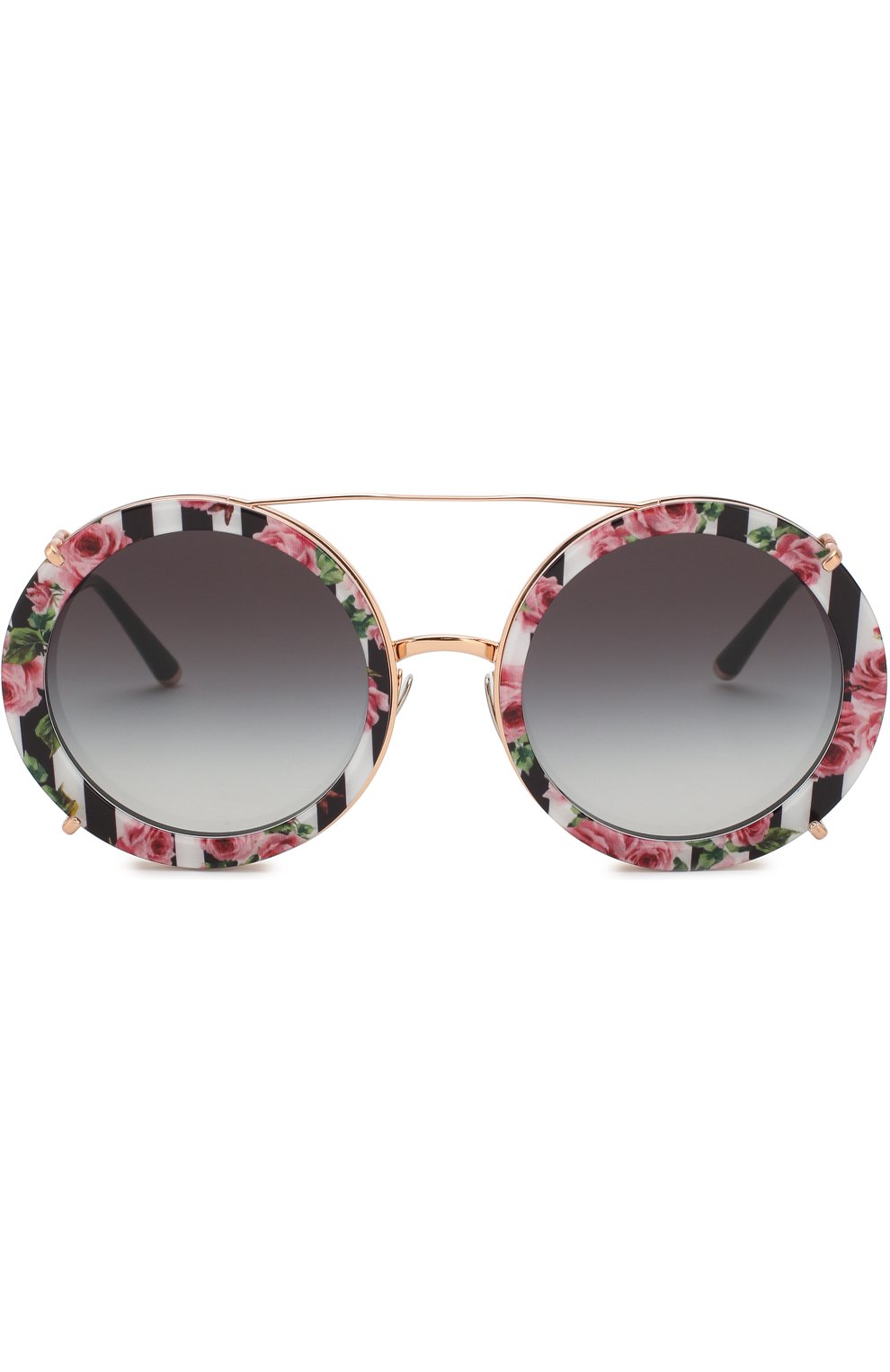 Женские разноцветные солнцезащитные очки Dolce & Gabbana, арт. 2198-12988G купить в ЦУМ | Фото №3 Солнцезащитные очки Dolce & Gabbana разноцветные | Фото №3