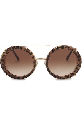 Женские солнцезащитные очки DOLCE & GABBANA леопардового цвета по цене 33900 руб., арт. 2198-131813 | Фото 3 Женские солнцезащитные очки DOLCE & GABBANA леопардового цвета, арт. 2198-131813 | Фото 3