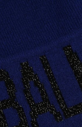 Шапка из смеси шерсти и кашемира Balmain, синего цвета, арт. 149150/K031 в ЦУМ | Фото №3 Шапка из смеси шерсти и кашемира Balmain синего цвета | Фото №3