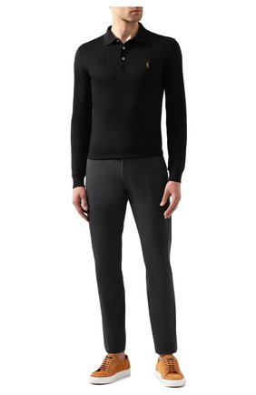 Мужской хлопковые брюки POLO RALPH LAUREN темно-серого цвета по цене 14400 руб., арт. 710644988 | Фото 2 Мужской хлопковые брюки POLO RALPH LAUREN темно-серого цвета, арт. 710644988 | Фото 2