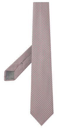 Мужской шелковый галстук с узором BRIONI розового цвета, арт. 061D00/07491 | Фото 2 (Статус проверки: Проверено; Материал: Текстиль, Шелк; Принт: С принтом)
