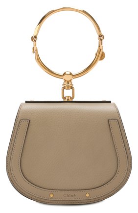 Женская сумка nile small CHLOÉ серого цвета по цене 107500 руб., арт. CHC17US301HEU | Фото 1 Женская сумка nile small CHLOÉ серого цвета, арт. CHC17US301HEU | Фото 1