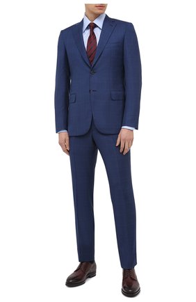 Мужская хлопковая сорочка TOM FORD голубого цвета по цене 58550 руб., арт. 4FT192/94C1JE | Фото 2 Мужская хлопковая сорочка TOM FORD голубого цвета, арт. 4FT192/94C1JE | Фото 2 (Мужское Кросс-КТ: Сорочка-одежда; Материал внешний: Хлопок; Статус проверки: Проверена категория, Проверено; Рукава: Длинные; Длина (для топов): Стандартные; Принт: Однотонные; Случай: Формальный; Манжеты: На пуговицах; Воротник: Кент)