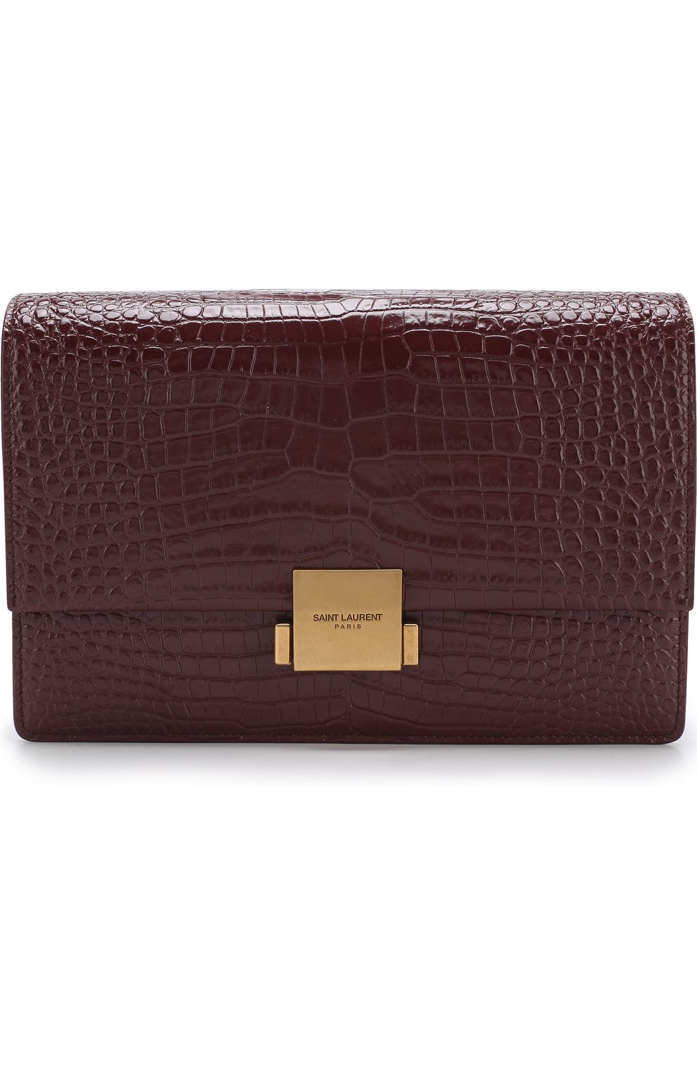 Женская сумка bellechasse SAINT LAURENT бордового цвета, арт. 482044/DND0W | Фото 1