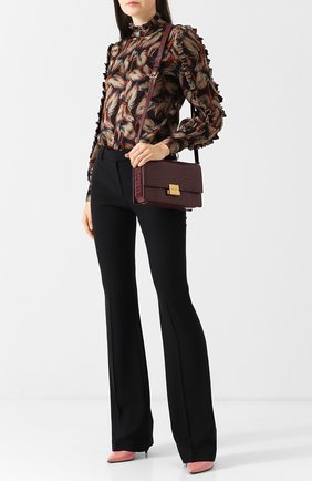 Женская сумка bellechasse SAINT LAURENT бордового цвета по цене 132000 руб., арт. 482044/DND0W | Фото 2 Женская сумка bellechasse SAINT LAURENT бордового цвета, арт. 482044/DND0W | Фото 2