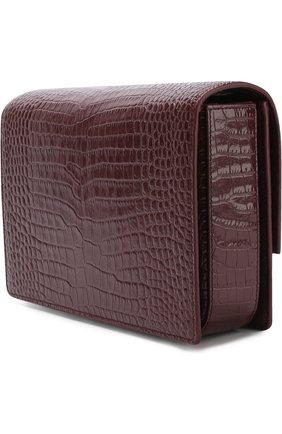 Женская сумка bellechasse SAINT LAURENT бордового цвета по цене 132000 руб., арт. 482044/DND0W | Фото 3 Женская сумка bellechasse SAINT LAURENT бордового цвета, арт. 482044/DND0W | Фото 3