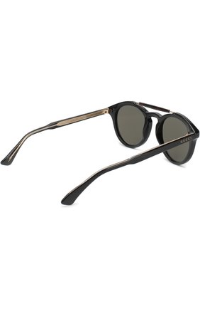 Мужские солнцезащитные очки GUCCI черного цвета по цене 24550 руб., арт. GG0124 001 | Фото 3 Мужские солнцезащитные очки GUCCI черного цвета, арт. GG0124 001 | Фото 3
