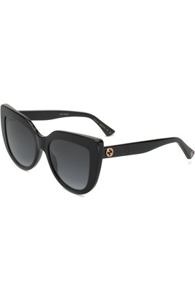 Женские солнцезащитные очки GUCCI черного цвета по цене 23250 руб., арт. GG0164 001 | Фото 1 Женские солнцезащитные очки GUCCI черного цвета, арт. GG0164 001 | Фото 1