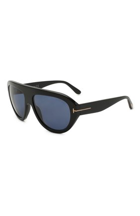 Женские солнцезащитные очки TOM FORD черного цвета по цене 23500 руб., арт. TF589 01V | Фото 1 Женские солнцезащитные очки TOM FORD черного цвета, арт. TF589 01V | Фото 1