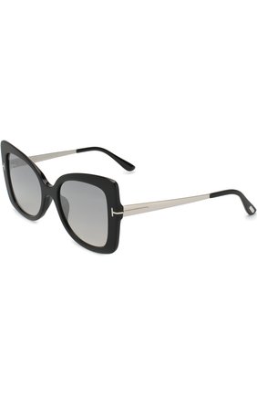 Женские солнцезащитные очки TOM FORD черного цвета по цене 23500 руб., арт. TF609 01C | Фото 1 Женские солнцезащитные очки TOM FORD черного цвета, арт. TF609 01C | Фото 1