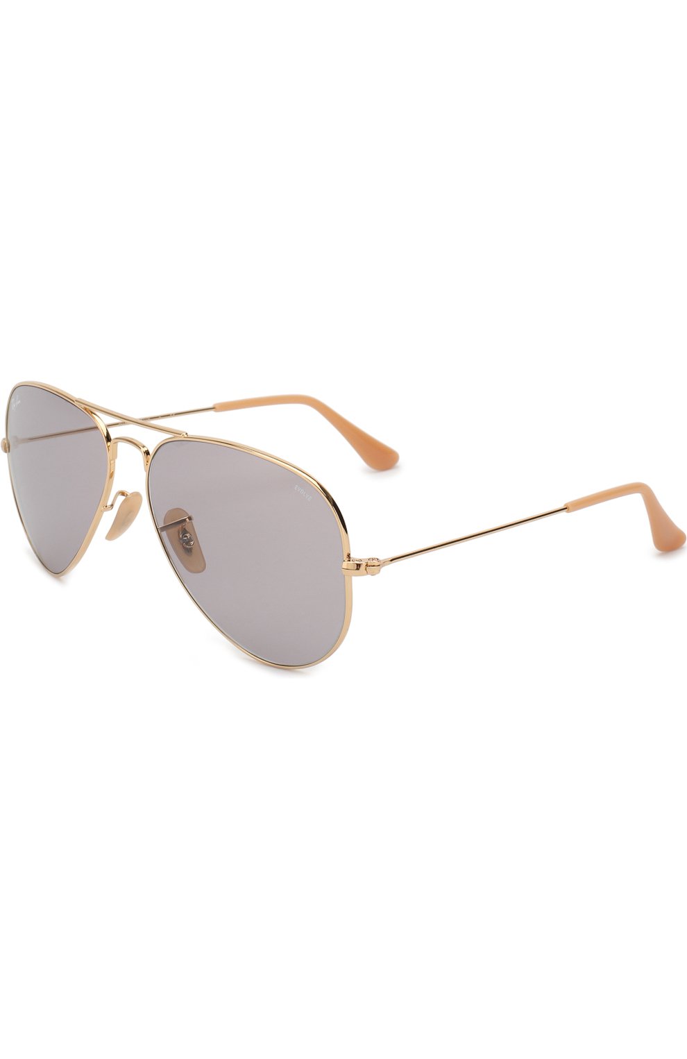 Женские солнцезащитные очки RAY-BAN золотого цвета, арт. 3025-9064V8 | Фото 1