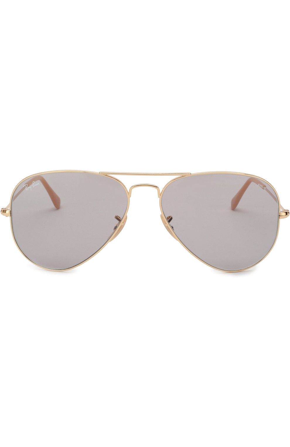 Женские солнцезащитные очки RAY-BAN золотого цвета по цене 12900 руб., арт. 3025-9064V8 | Фото 3 Женские солнцезащитные очки RAY-BAN золотого цвета, арт. 3025-9064V8 | Фото 3