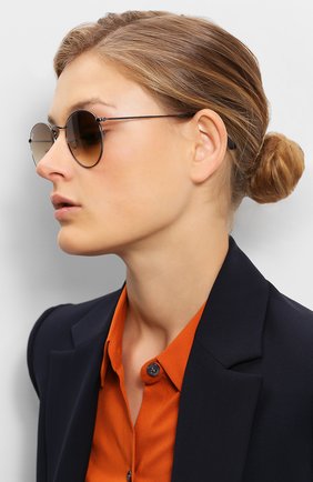 Женские солнцезащитные очки RAY-BAN коричневого цвета по цене 12500 руб., арт. 3447N-004/51 | Фото 2 Женские солнцезащитные очки RAY-BAN коричневого цвета, арт. 3447N-004/51 | Фото 2