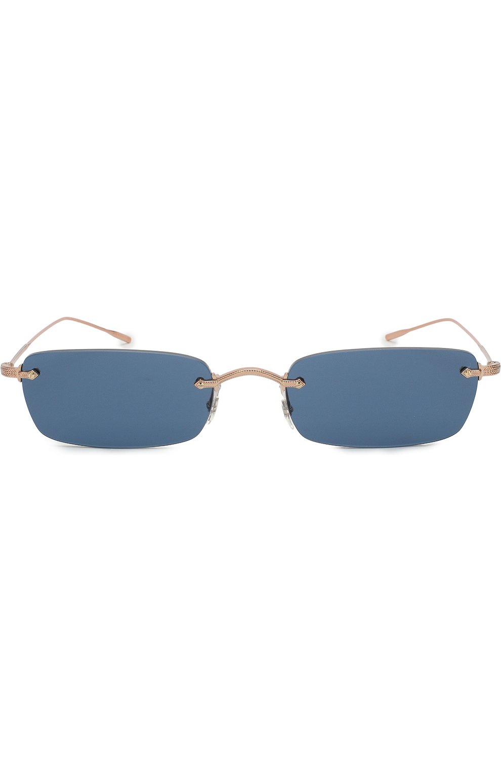 Женские солнцезащитные очки OLIVER PEOPLES темно-синего цвета по цене 22400 руб., арт. 1243S-503780 | Фото 3 Женские солнцезащитные очки OLIVER PEOPLES темно-синего цвета, арт. 1243S-503780 | Фото 3