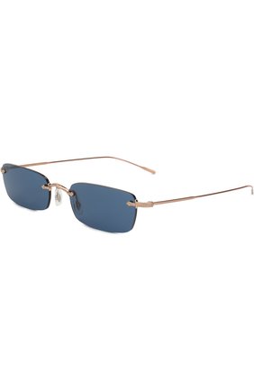 Женские темно-синие солнцезащитные очки Oliver Peoples, сезон FW 18/19, арт. 1243S-503780 купить в ЦУМ | Фото №1 Солнцезащитные очки Oliver Peoples темно-синие | Фото №1