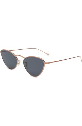 Женские золотые солнцезащитные очки Oliver Peoples, сезон FW 18/19, арт. 1239S-5037R5 купить в ЦУМ | Фото №1 Солнцезащитные очки Oliver Peoples золотые | Фото №1