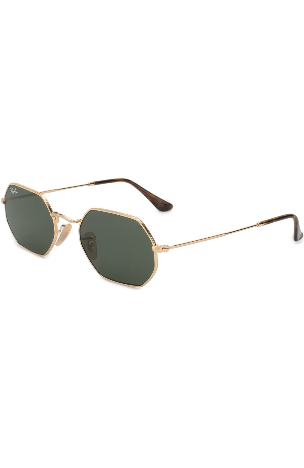 Женские солнцезащитные очки RAY-BAN золотого цвета, арт. 3556N-001 | Фото 1