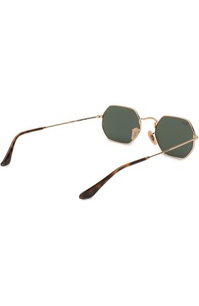 Женские солнцезащитные очки RAY-BAN золотого цвета по цене 10700 руб., арт. 3556N-001 | Фото 4 Женские солнцезащитные очки RAY-BAN золотого цвета, арт. 3556N-001 | Фото 4