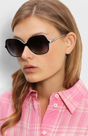 Женские черные солнцезащитные очки Tiffany & Co., сезон FW 18/19, арт. 4145B-80553C купить в ЦУМ | Фото №1 Солнцезащитные очки Tiffany & Co. черные | Фото №1