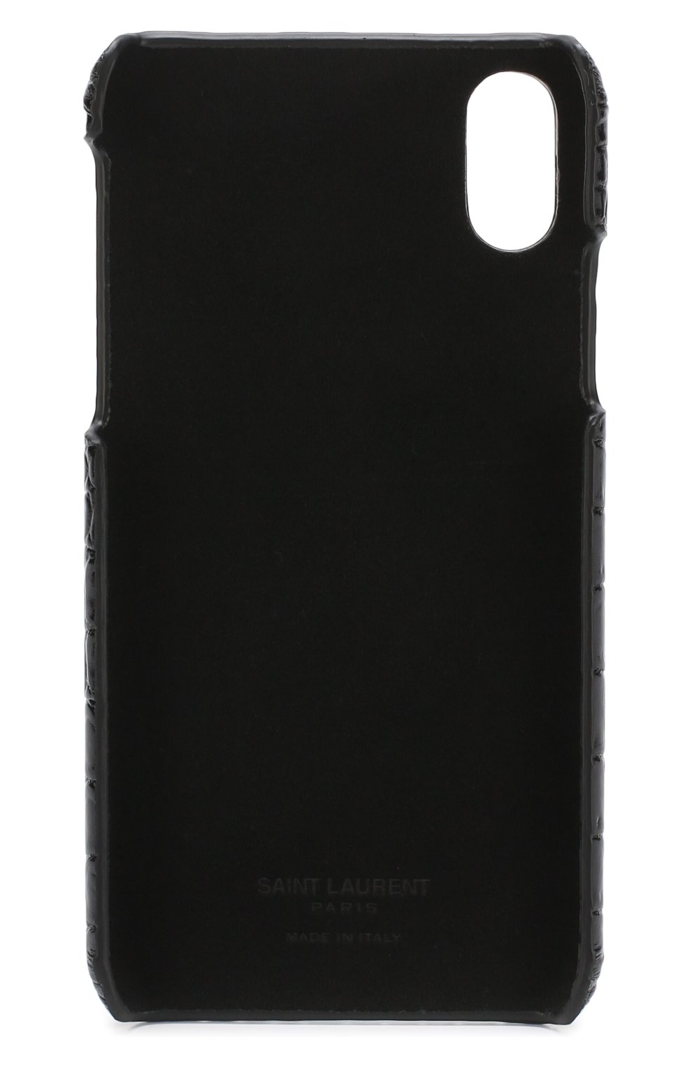 Кожаный чехол для iPhone X Saint Laurent, цвет , арт. 532786/DND0N в ЦУМ | Фото №2 Кожаный чехол для iPhone X Saint Laurent | Фото №2