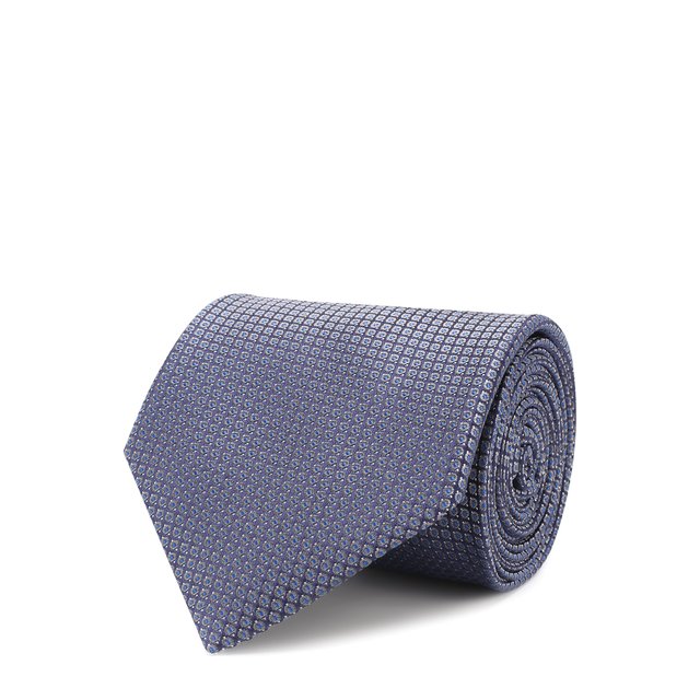 фото Шелковый галстук с узором brioni