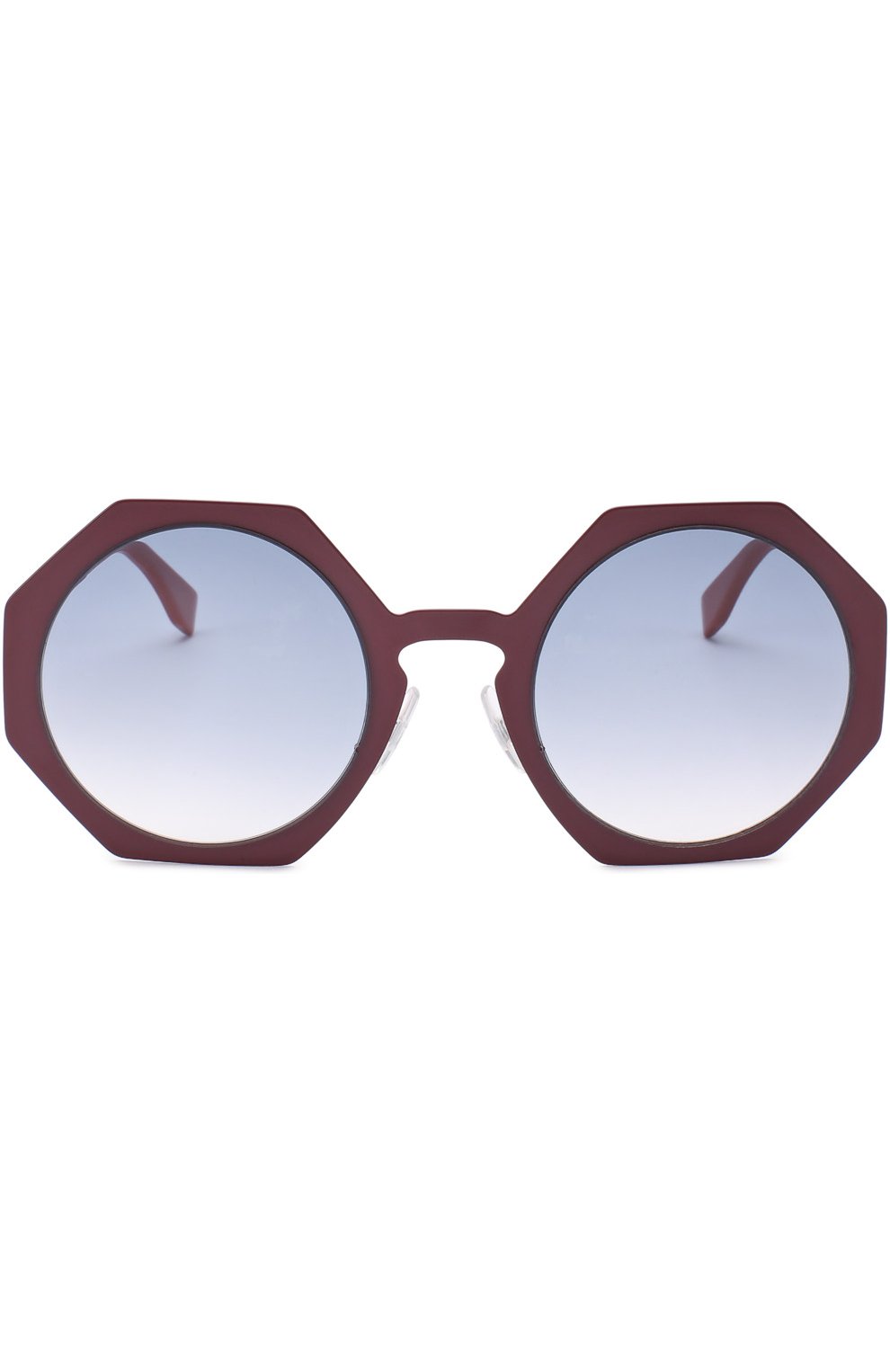 Женские солнцезащитные очки FENDI бордового цвета по цене 19600 руб., арт. 0152 0M8 | Фото 4 Женские солнцезащитные очки FENDI бордового цвета, арт. 0152 0M8 | Фото 4