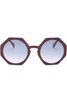 Женские солнцезащитные очки FENDI бордового цвета по цене 19600 руб., арт. 0152 0M8 | Фото 4 Женские солнцезащитные очки FENDI бордового цвета, арт. 0152 0M8 | Фото 4