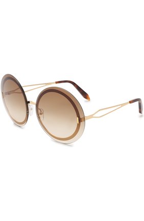 Женские светло-коричневые солнцезащитные очки Victoria Beckham, арт. S128 C01 купить в ЦУМ | Фото №1 Солнцезащитные очки Victoria Beckham светло-коричневые | Фото №1