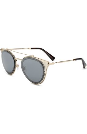 Женские солнцезащитные очки VALENTINO золотого цвета по цене 19950 руб., арт. 2019-30036G | Фото 1 Женские солнцезащитные очки VALENTINO золотого цвета, арт. 2019-30036G | Фото 1