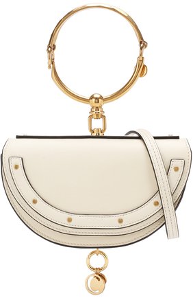 Женская сумка nile minaudière CHLOÉ белого цвета по цене 94750 руб., арт. CHC17US302H5H | Фото 6 Женская сумка nile minaudière CHLOÉ белого цвета, арт. CHC17US302H5H | Фото 6
