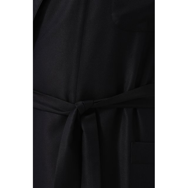 фото Шелковый халат с поясом и шалевым воротником brioni