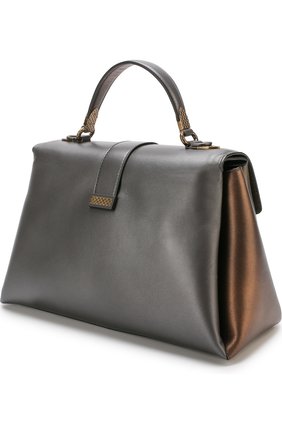 Женская сумка piazza large BOTTEGA VENETA бронзового цвета по цене 240000 руб., арт. 495848/VA2Q0 | Фото 3 Женская сумка piazza large BOTTEGA VENETA бронзового цвета, арт. 495848/VA2Q0 | Фото 3