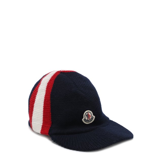 Шерстяная шапка с козырьком Moncler Enfant D2-954-99200-05-9699Y