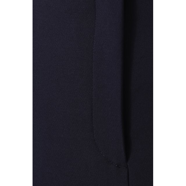 Однотонные брюки из смеси шерсти и шелка со стрелками Ralph Lauren 4516525