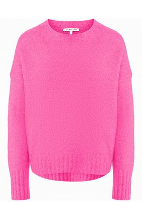 Женская шерстяной свитер HELMUT LANG розового цвета по цене 42200 руб., арт. I05HW706 | Фото 1 Женская шерстяной свитер HELMUT LANG розового цвета, арт. I05HW706 | Фото 1