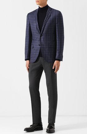 Мужской шерстяная водолазка CORNELIANI темно-синего цвета по цене 18200 руб., арт. 00M503-0025100/00 | Фото 2 Мужской шерстяная водолазка CORNELIANI темно-синего цвета, арт. 00M503-0025100/00 | Фото 2