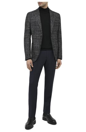 Мужской шерстяная водолазка CORNELIANI черного цвета по цене 21850 руб., арт. 00M503-0025100/00 | Фото 2 Мужской шерстяная водолазка CORNELIANI черного цвета, арт. 00M503-0025100/00 | Фото 2