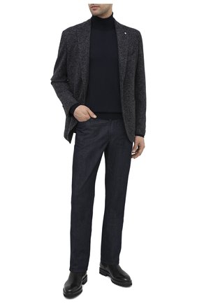 Мужской шерстяная водолазка CORNELIANI темно-синего цвета по цене 37400 руб., арт. 00M523-0025126/00 | Фото 2 Мужской шерстяная водолазка CORNELIANI темно-синего цвета, арт. 00M523-0025126/00 | Фото 2