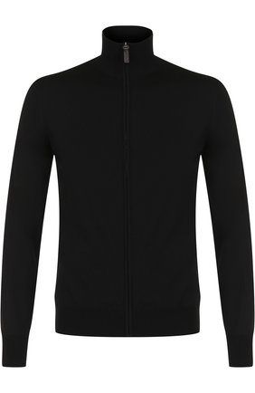 Мужской шерстяной кардиган BRIONI черного цвета по цене 89500 руб., арт. UMT20L/0ZK18 | Фото 1 Мужской шерстяной кардиган BRIONI черного цвета, арт. UMT20L/0ZK18 | Фото 1