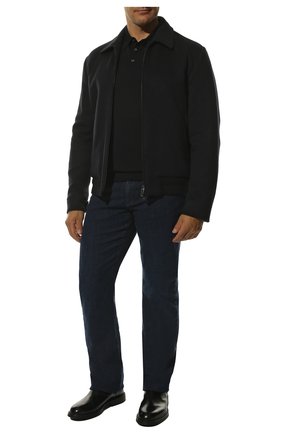 Мужской бомбер из шерсти и кашемира ZEGNA COUTURE темно-синего цвета по цене 215500 руб., арт. CRC22/4R112 | Фото 2 Мужской бомбер из шерсти и кашемира ZEGNA COUTURE темно-синего цвета, арт. CRC22/4R112 | Фото 2