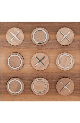 Настольная игра крестики нолики BRUNELLO CUCINELLI коричневого цвета, арт. MLW0GAM714 | Фото 1 (Статус проверки: Проверена категория)