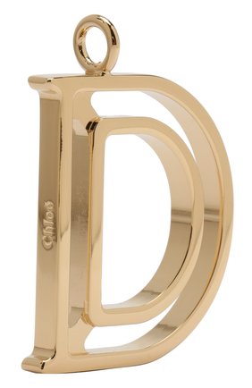 Женские подвеска для сумки alphabet key CHLOÉ золотого цвета по цене 5275 руб., арт. CHC15WK00DCB79DA | Фото 2 Женские подвеска для сумки alphabet key CHLOÉ золотого цвета, арт. CHC15WK00DCB79DA | Фото 2