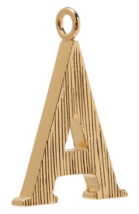 Женские подвеска для сумки alphabet key CHLOÉ золотого цвета, арт. CHC15WK00ACB79DA | Фото 2 (Кросс-КТ: брелок-сумка; Материал: Металл)