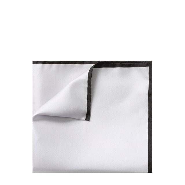 фото Шелковый платок с контрастным кантом dolce & gabbana