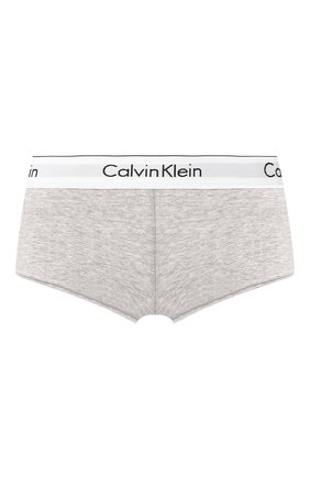 Женские трусы-шорты CALVIN KLEIN серого цвета по цене 3305 руб., арт. F3788E | Фото 1 Женские трусы-шорты CALVIN KLEIN серого цвета, арт. F3788E | Фото 1
